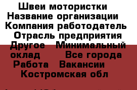 Швеи-мотористки › Название организации ­ Компания-работодатель › Отрасль предприятия ­ Другое › Минимальный оклад ­ 1 - Все города Работа » Вакансии   . Костромская обл.